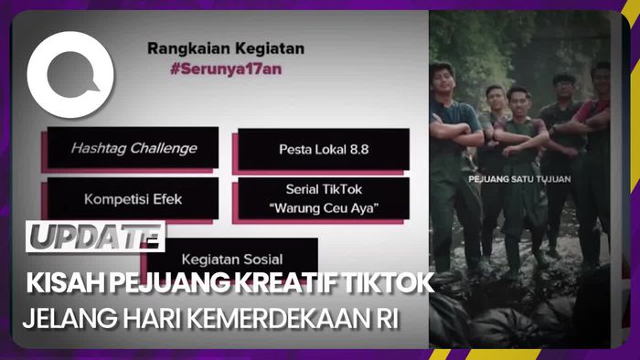 Sederet Kisah Pejuang Kreatif TikTok Bakal Meriahkan HUT RI ke-78