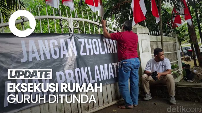 PN Jaksel Tunda Eksekusi Rumah Guruh Gegara Situasi Tak Kondusif
