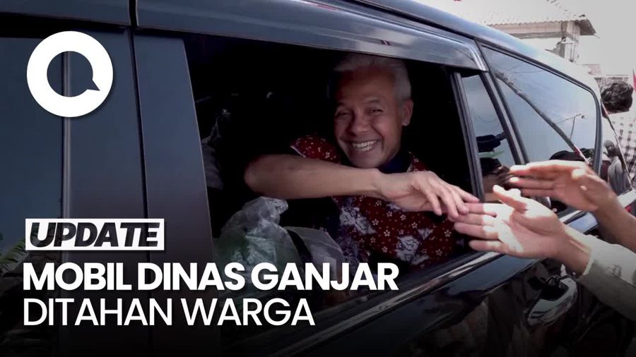 Kala Warga Boyolali Berebut Kasih Sayuran ke Ganjar