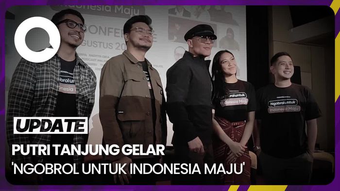 Putri Tanjung Gaet 17 Podcaster di Ngobrol Untuk Indonesia Maju