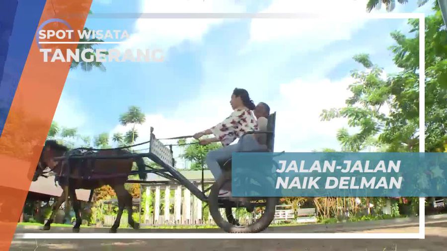 Jalan-jalan Naik Delman Berkeliling Kota Tangerang