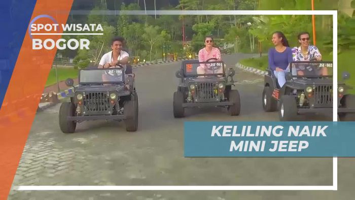 Berkeliling Kawasan Penginapan Dengan Mobil Mini, Bogor
