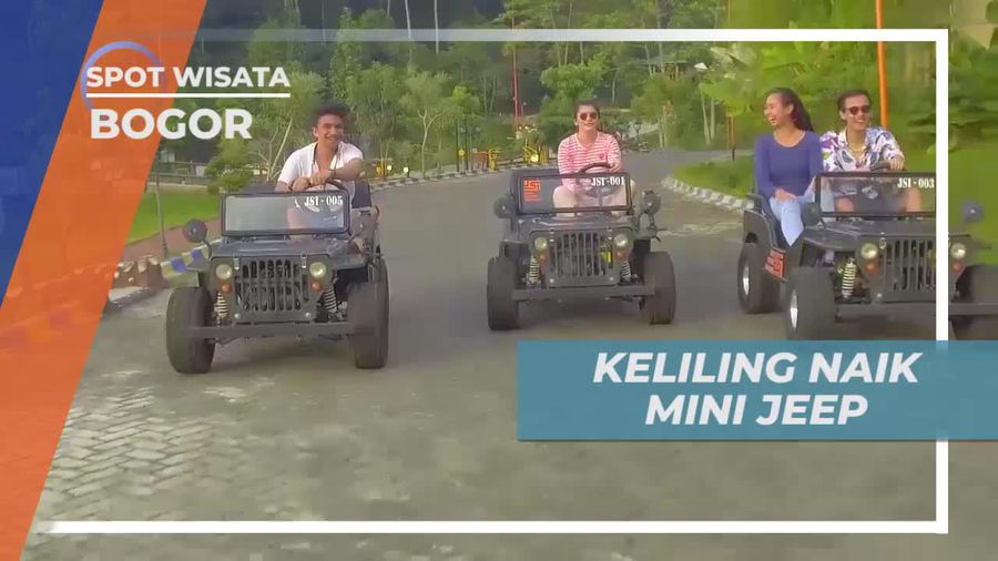 Berkeliling Kawasan Penginapan Dengan Mobil Mini, Bogor
