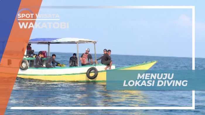 Perjalanan Menuju Lokasi Diving di Wakatobi