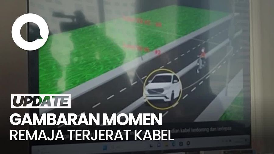 Ini Detik-detik Kecelakaan Sultan Terjerat Kabel Optik versi Bali Tower