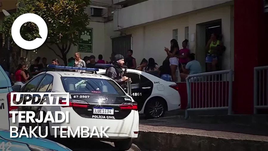 Penggerebekan Geng Kriminal di Area Kumuh Brasil, 9 Orang Tewas