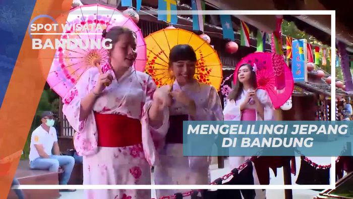 Berkeliling Kawasan Wisata Nuansa Jepang di Kota Bandung