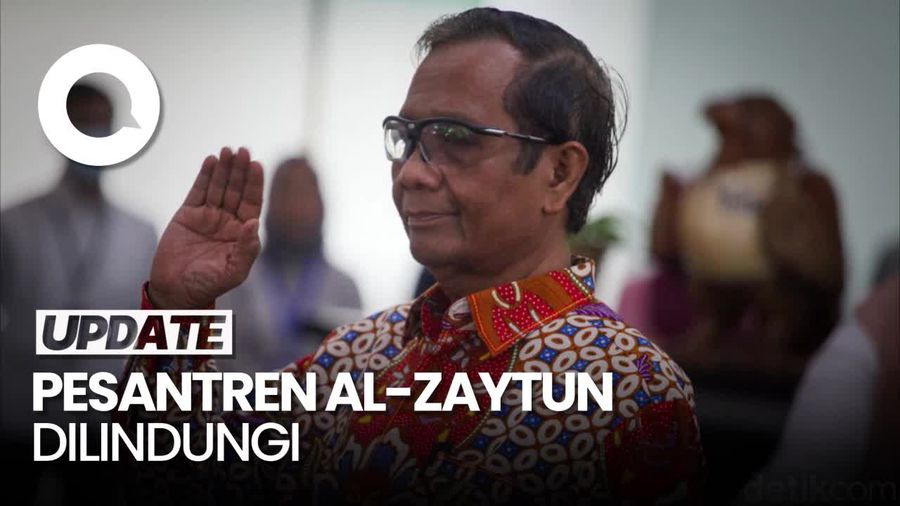 Mahfud Imbau Warga Pesantren Al-Zaytun Tak Panik