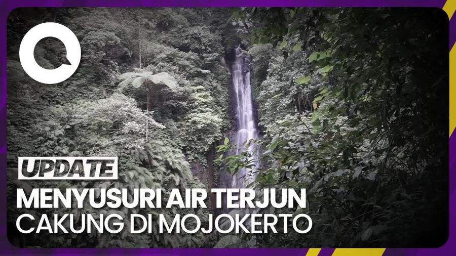 Air Terjun Cakung, Wisata Tersembunyi di Mojokerto