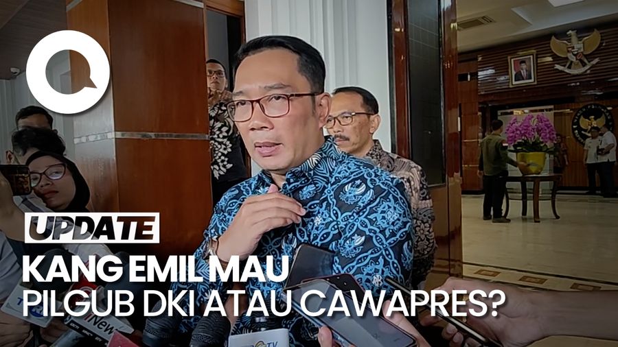 RK soal Maju Pilgub DKI atau Cawapres: Hilalnya Belum Kelihatan