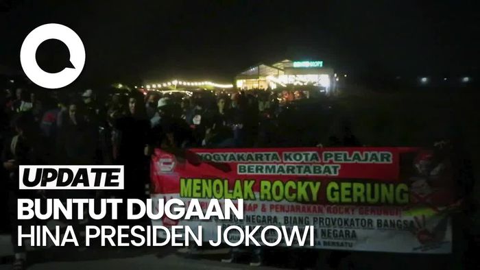 Warga Yogya Geruduk Lokasi Diskusi, Tolak Kehadiran Rocky Gerung