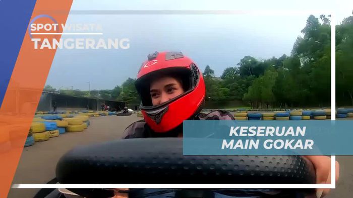 Keseruan Bermain Gokart di Kawasan Wisata Tangerang