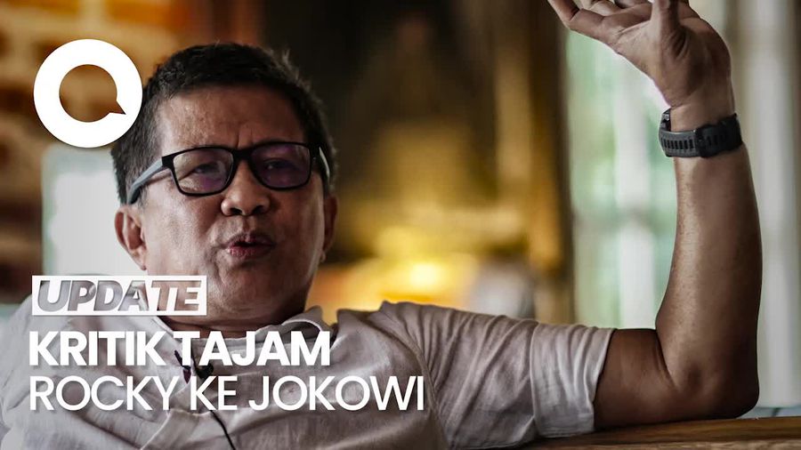 Rocky Gerung: Saya Tak Ada Dendam Apapun dengan Jokowi