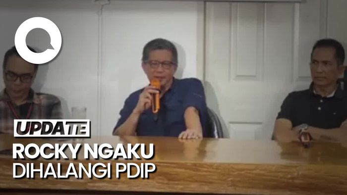 Rocky Gerung Bilang Dihalangi PDIP Ketemu 2 Ribu Mahasiswa Jogja