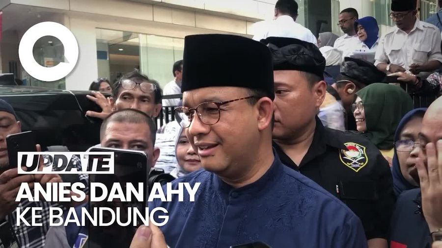 Anies Bakal ke Bandung Bareng AHY Besok