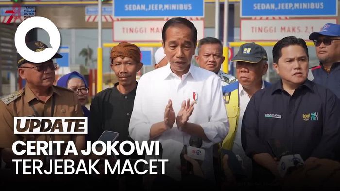 Sebelum Ada Tol, Jokowi Cerita Pernah Terjebak Macet 6 Jam ke Sukabumi