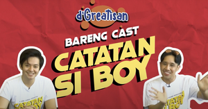 dGreatisan: Seru-seruan Bareng Cast Film Catatan Si Boy, ada Tiket Nonton Gratis Lho!