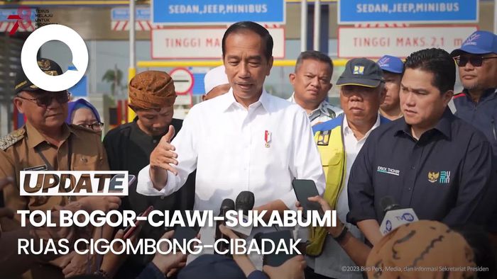 Tol Bocimi Seksi II Diresmikan, Jakarta-Sukabumi Diprediksi Cuma 2,5 Jam