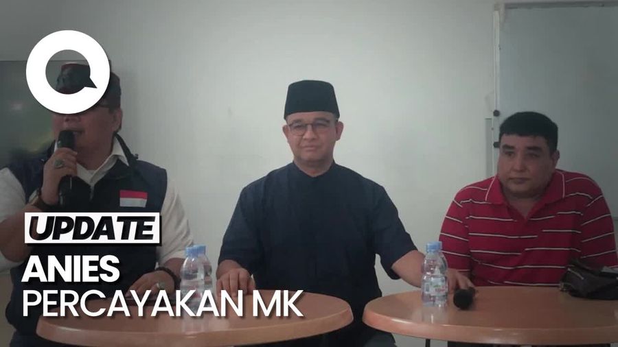 Respons Anies soal Gugatan Batas Usia Capres-Cawapres Respons Anies soal Gugatan Batas Usia Capres-Cawapres