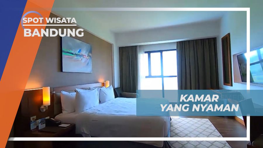 Bersantai Menikmati Indahnya Pemandangan Alam dari Kamar Hotel, Bandung