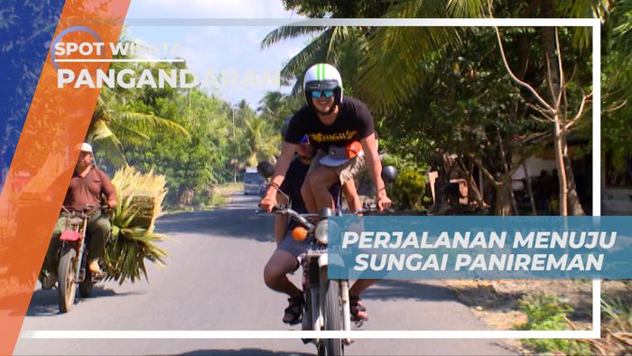 Menikmati Perjalanan Darat Menuju Sungai Panireman, Pangandaran