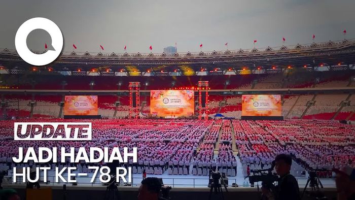 Momen Pemecahan Rekor Dunia, 15.110 Orang Main Angklung di GBK