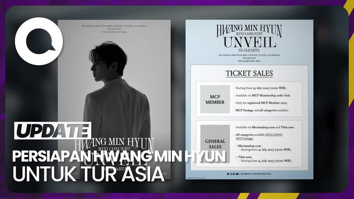HWANG MIN HYUN Akan Perlihatkan Sisi Baru Dirinya di Tur Konser