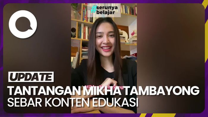 Konten A Day In My Life Jadi Andalan Mikha Tambayong Sebar Edukasi