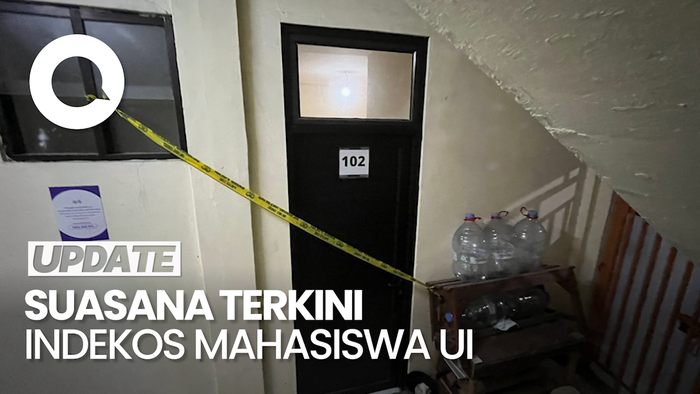 Suasana Indekos Mahasiswa UI yang Dibunuh Senior Kini Tampak Sepi