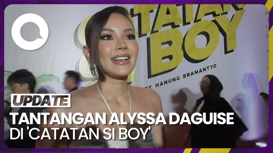 Alyssa Daguise Dapat Wejangan dari Meriam Bellina untuk Main Film Catatan Si Boy