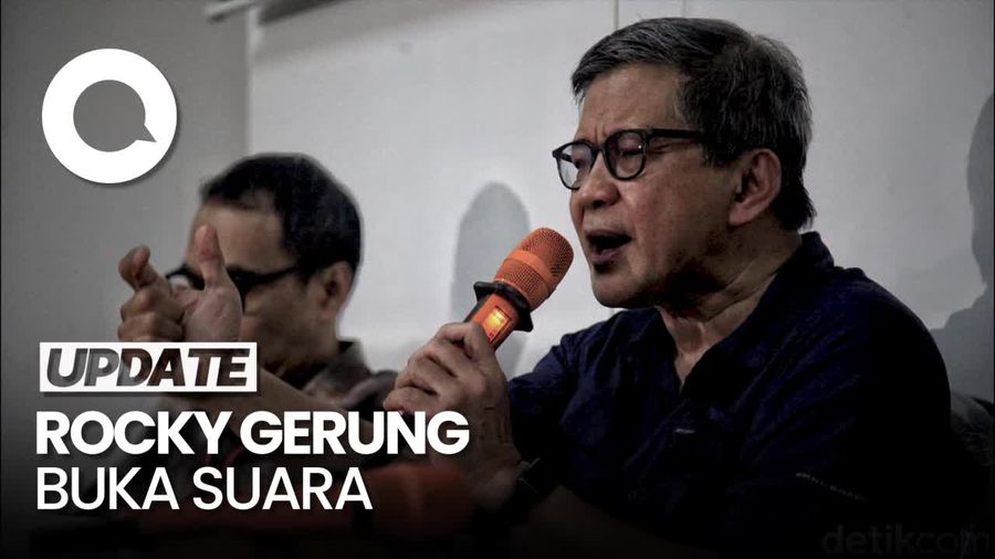 Sederet Pernyataan Rocky Gerung Usai Dipolisikan Buntut Dugaan Hina Jokowi