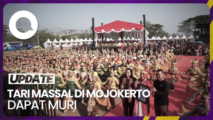 Pesan di Balik Tari Massal Bedoyo Putri Mojosakti yang Raih MURI