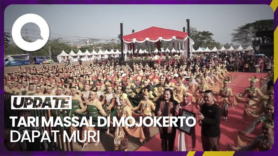 Pesan di Balik Tari Massal Bedoyo Putri Mojosakti yang Raih MURI