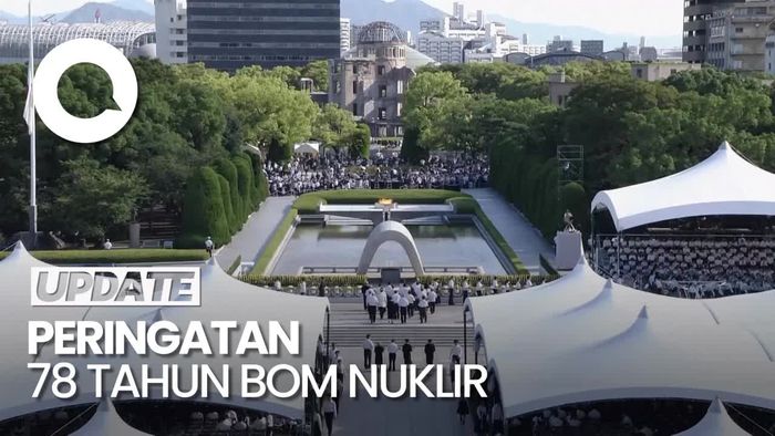 Jepang Gelar Peringatan 78 Tahun Bom Nuklir Hiroshima-Nagasaki