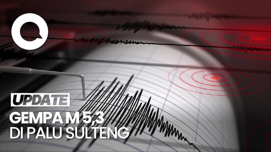 Penjelasan BMKG soal Gempa M 5,3 Palu yang Tak Berpotensi Tsunami