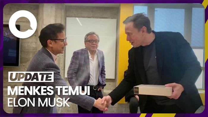 Menkes Temui Elon Musk Bahas Pembangunan Akses Internet di Puskesmas 3T