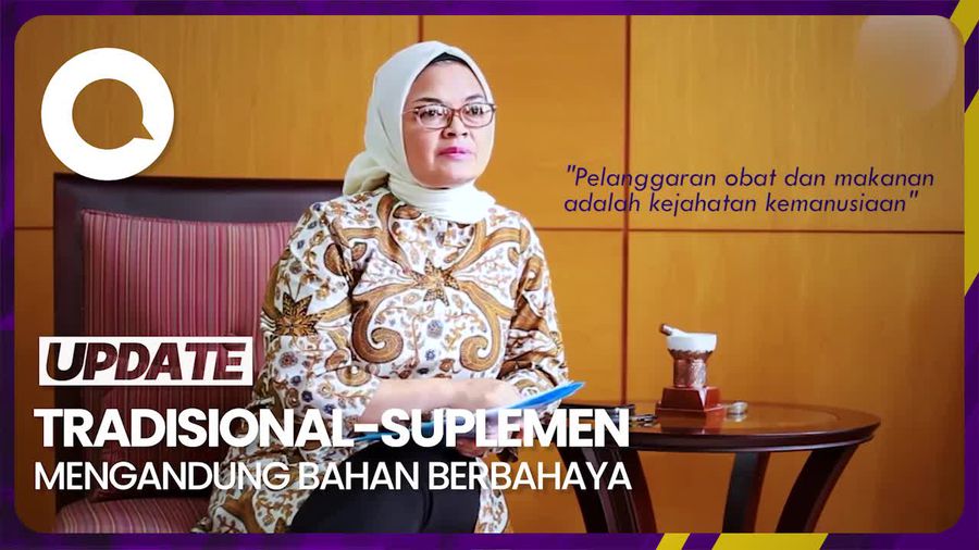  BPOM Tarik Obat Tradisional-Suplemen gegara Picu Ginjal Rusak