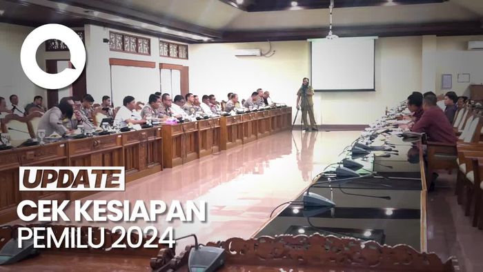 Polda Bali Cek Kesiapan Personel dan Keamanan Jelang Pemilu 2024