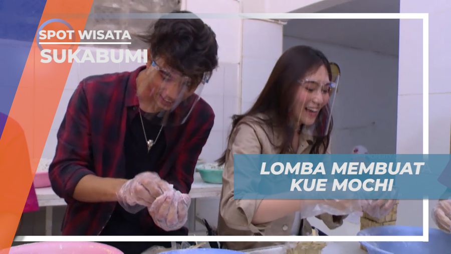 Adu Cekatan Lomba Membuat Kue Mochi, Sukabumi