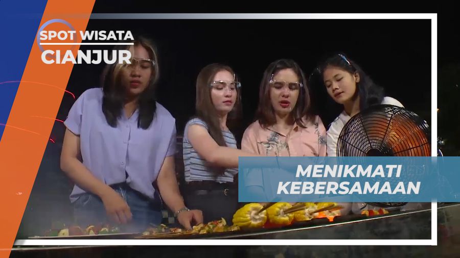 Menikmati Suasana Malam Dengan Barbeque di Cianjur