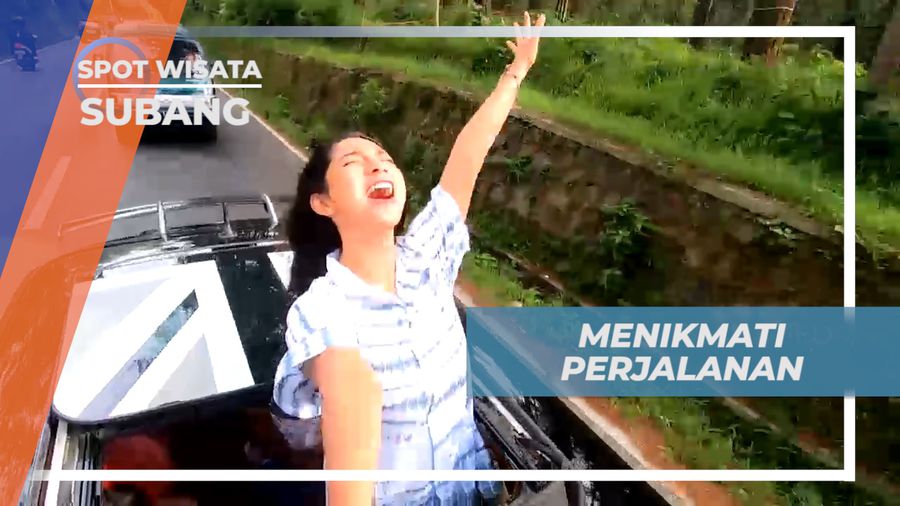 Menikmati Keindahan Panorama Alam Subang Dari Mobil