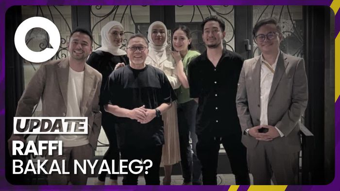 Raffi Ahmad ke Rumah Ketum PAN, Ingin Nyaleg?