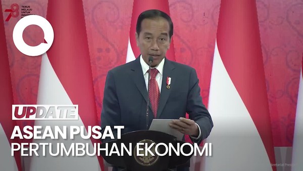 Jokowi Mau ASEAN Jadi Pusat Pertumbuhan Ekonomi Dunia