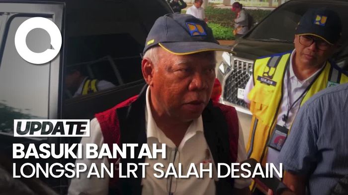 Menteri Basuki Tegaskan Longspan LRT Jabodebek Tak Salah Desain