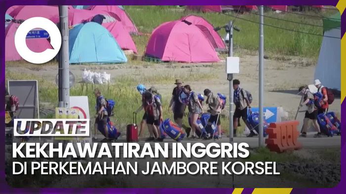 Alasan Kontingen Inggris Tinggalkan Perkemahan Jambore Korsel