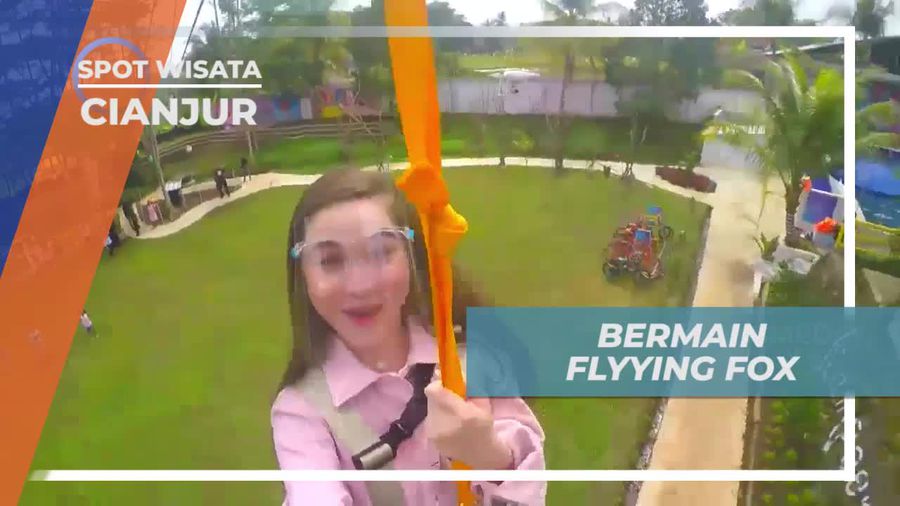 Menguji Adrenalin Dengan Bermain Flying Fox di Cianjur