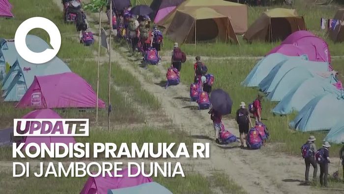 Panas Ekstrem di Jambore Dunia Korea Selatan, Kontingen RI Masih Bertahan