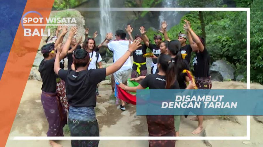 Sambutan Ramah Warga Dengan Tarian Tradisional di Buleleng Bali