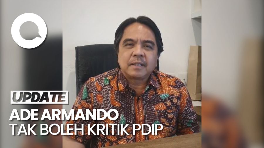 Dilarang Kritik PDIP, Alasan Ade Armando Mundur dari Cokro TV