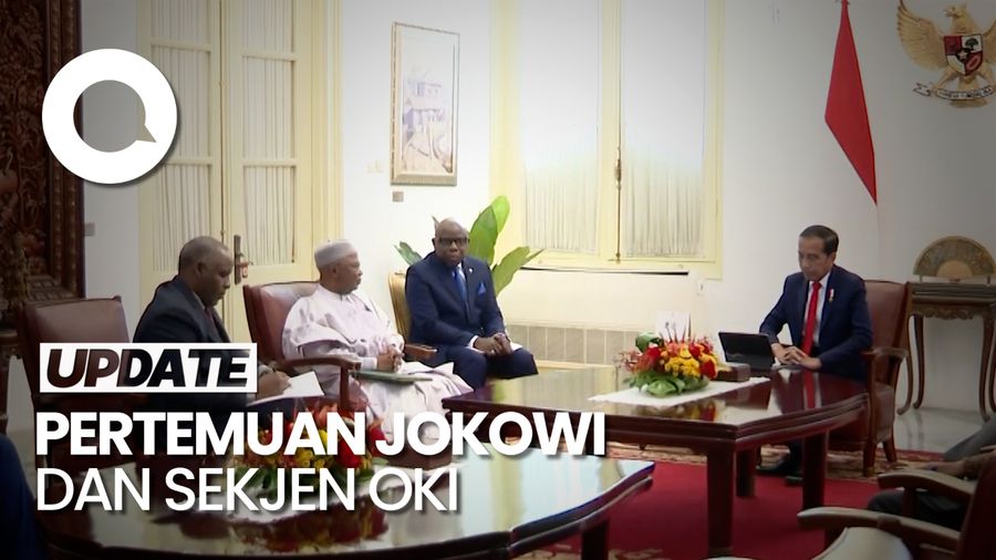 Jokowi Bertemu Sekjen OKI, Bahas Isu Pembakaran Al-Quran-Palestina